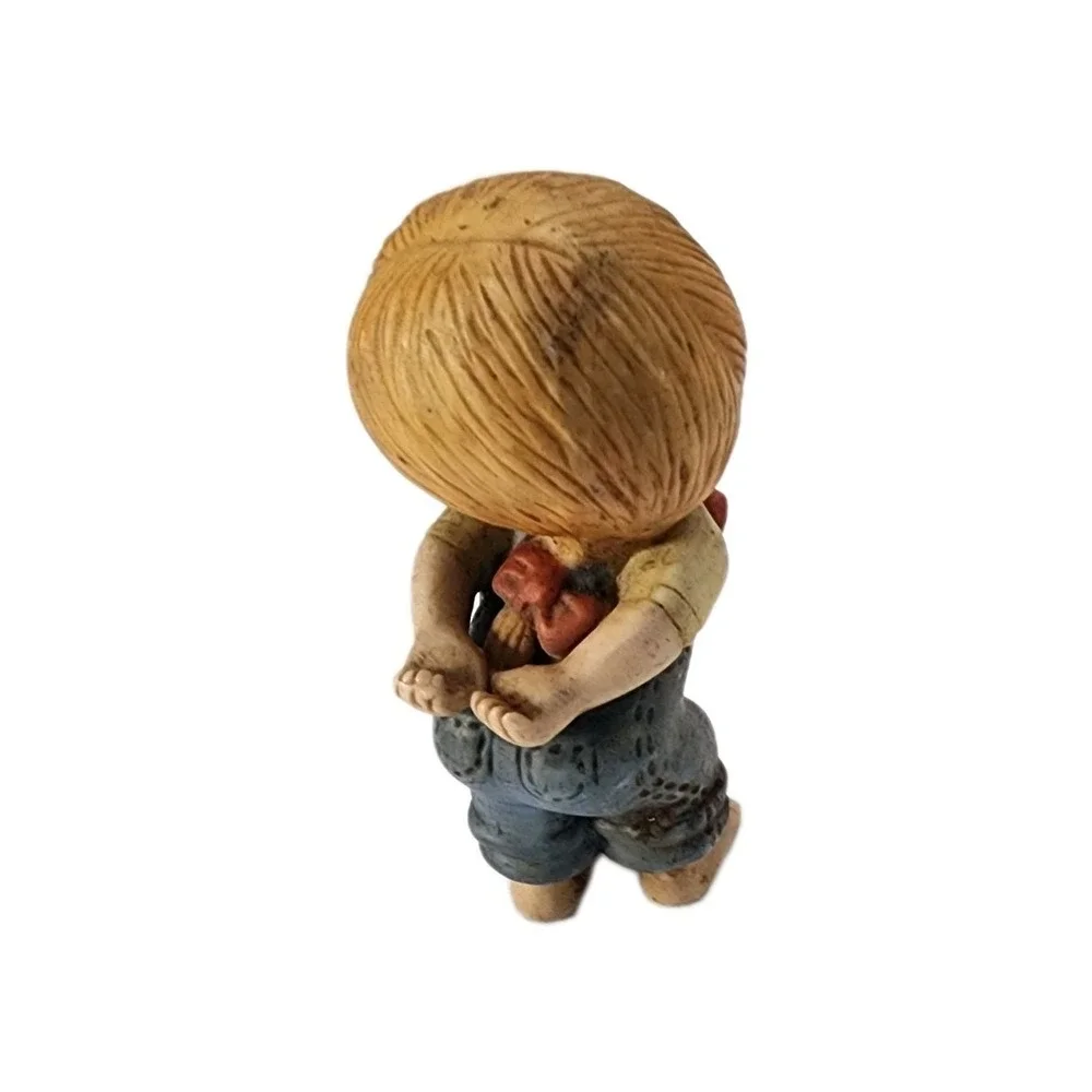 Vtg Enesco Country Girl Cousin Figurine 1981  3.5 Inch